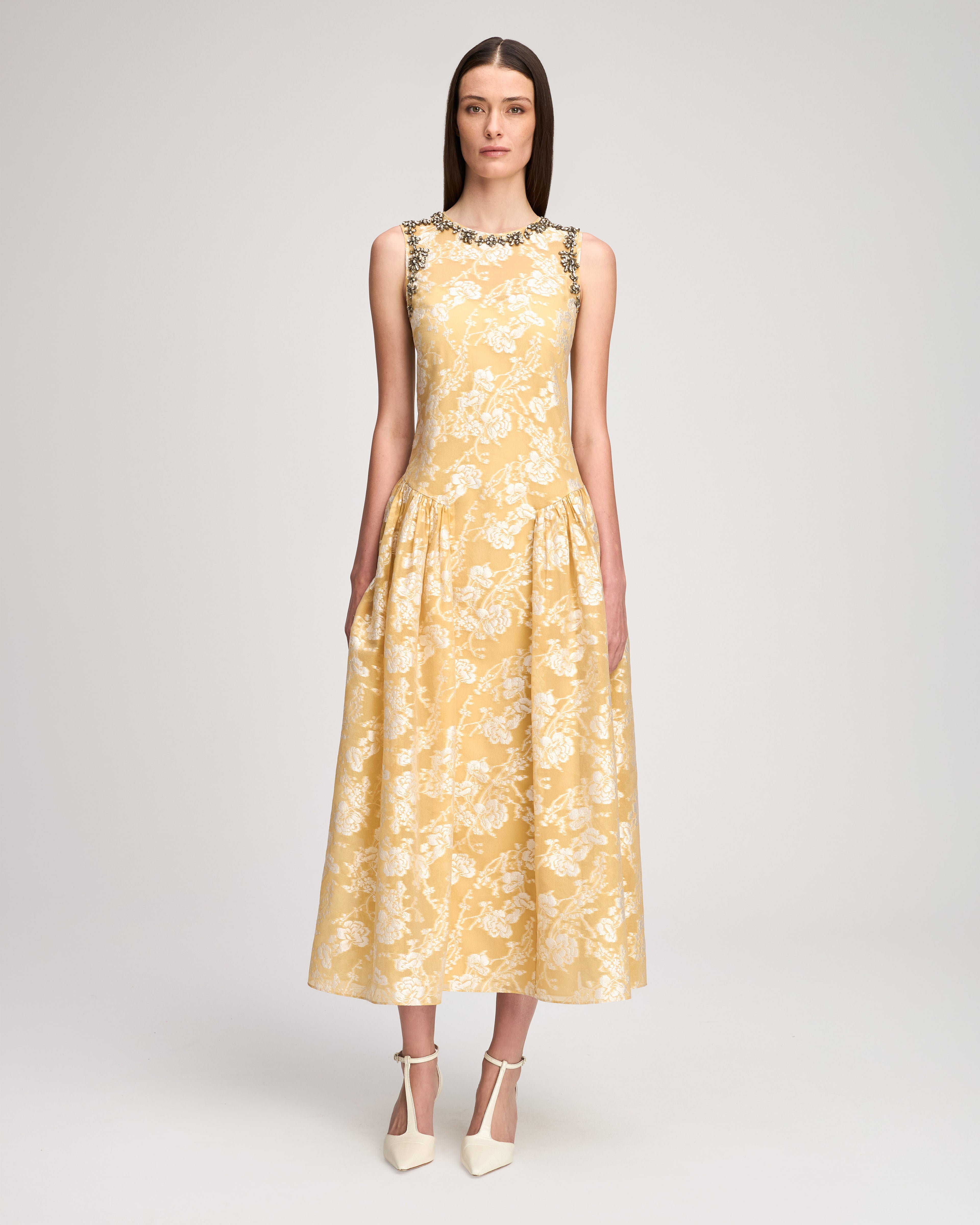 Organza Jacquard Florence Dress