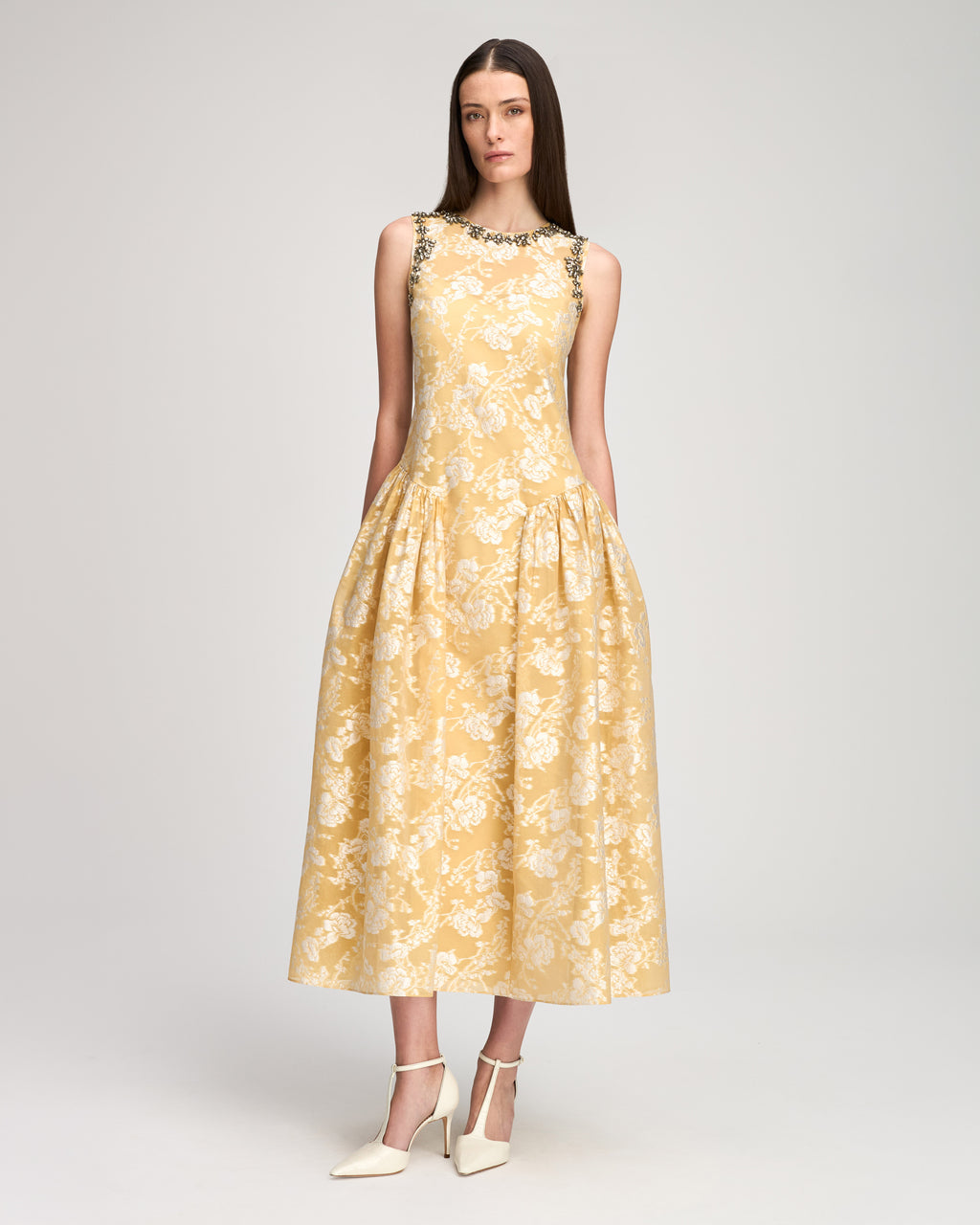 Organza Jacquard Florence Dress