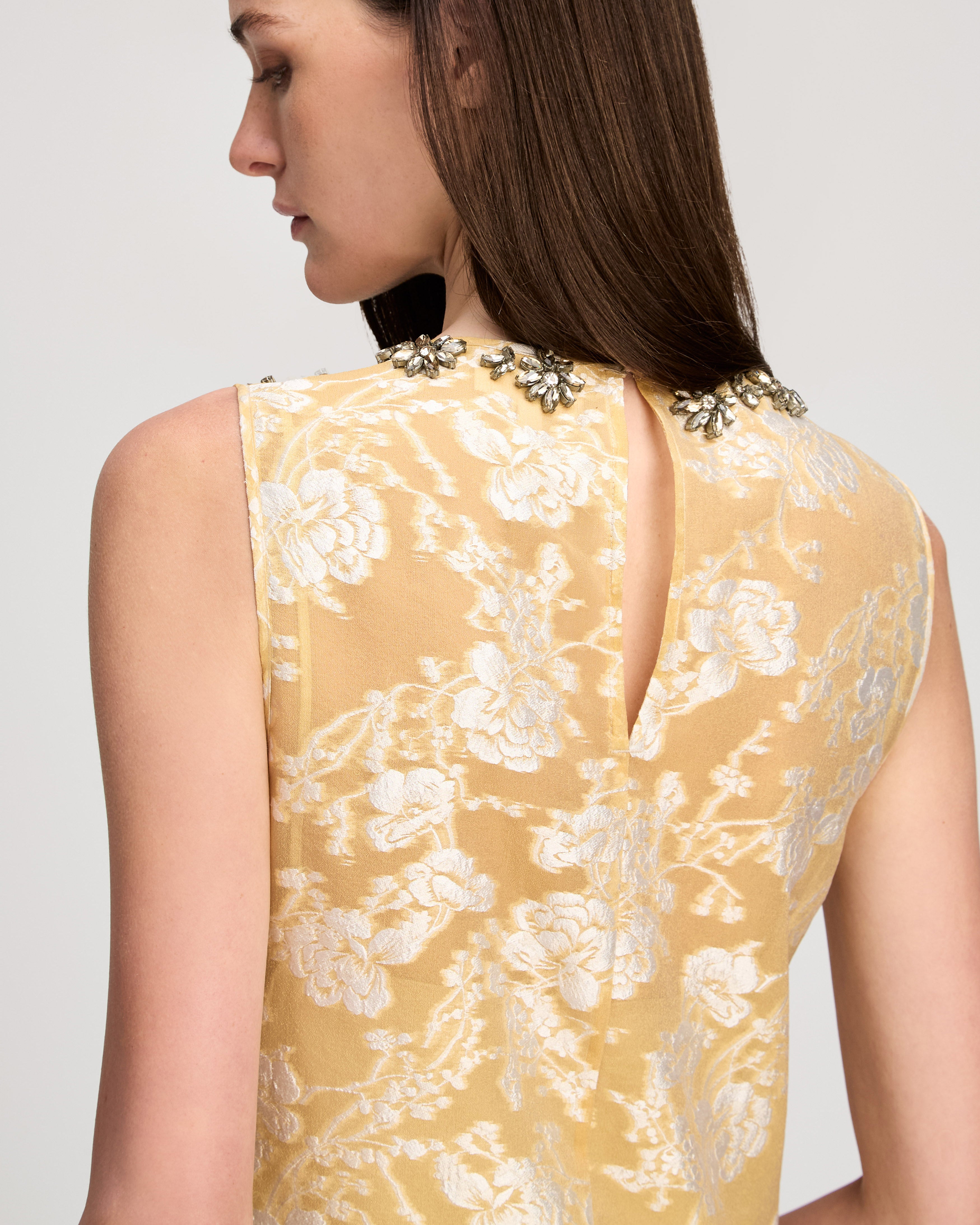 Organza Jacquard Florence Dress