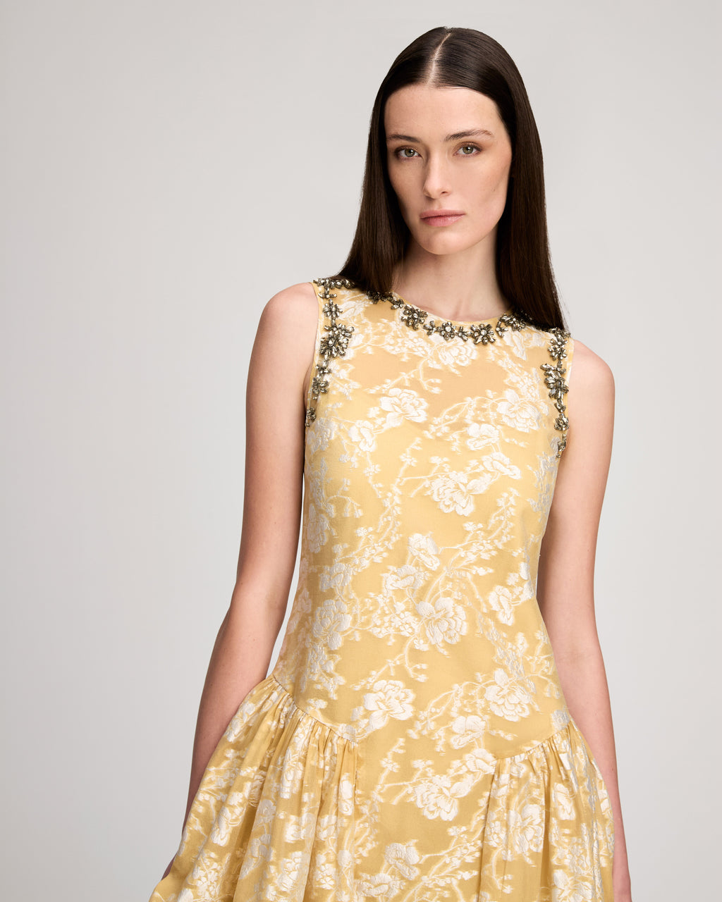 Organza Jacquard Florence Dress