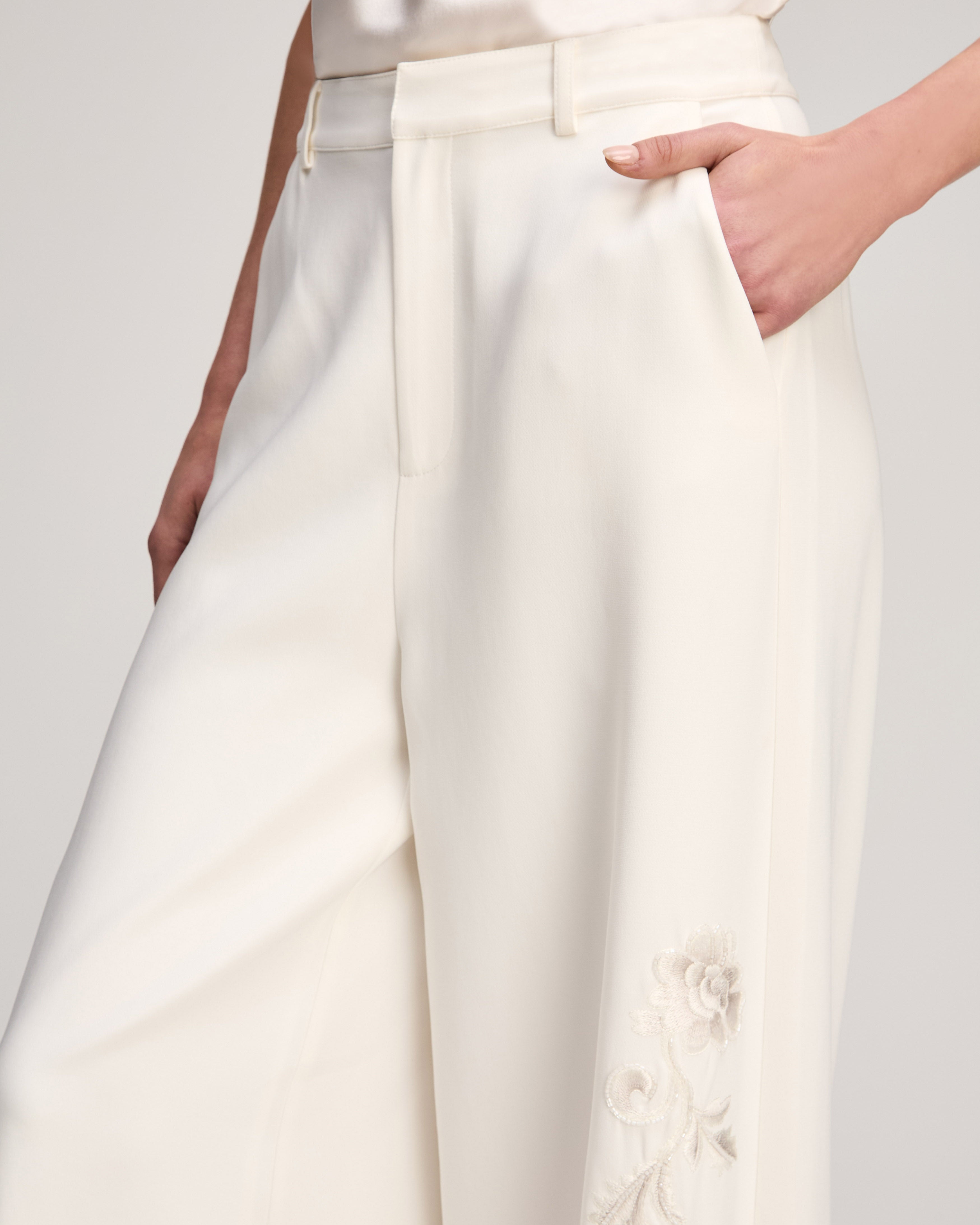 Rococo Embroidered Roxane Pant