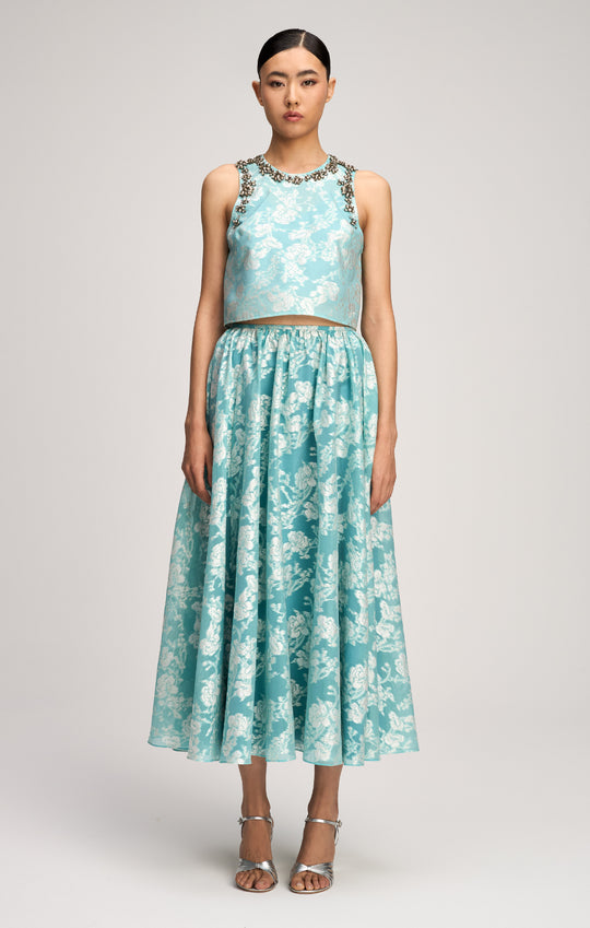Organza Jacquard Ruth Skirt