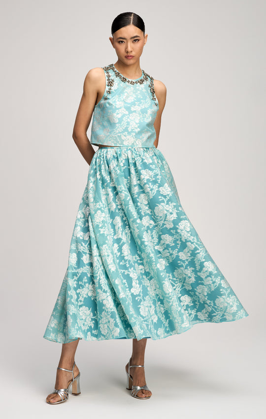 Organza Jacquard Ruth Skirt