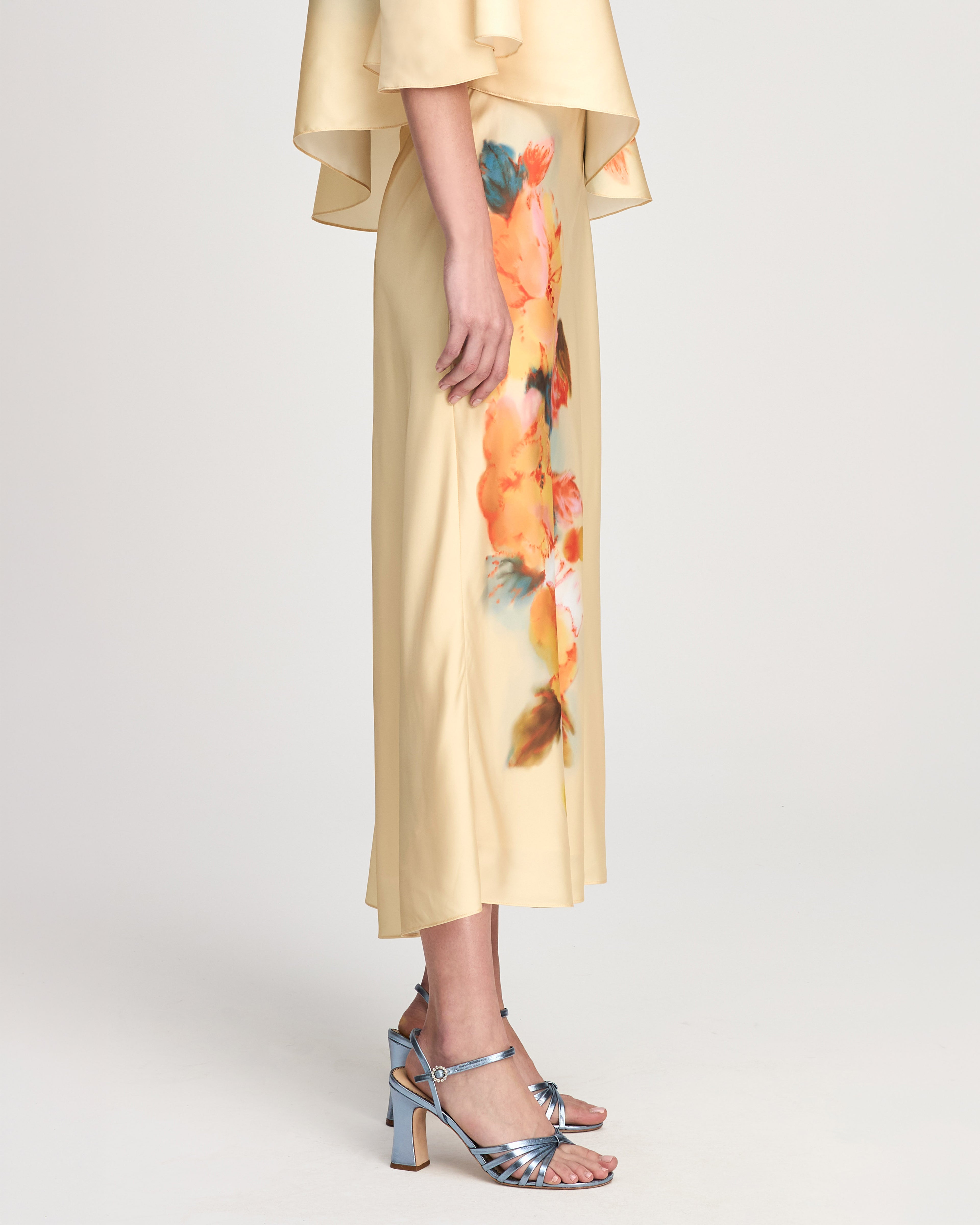Watercolor Floral Carole Skirt