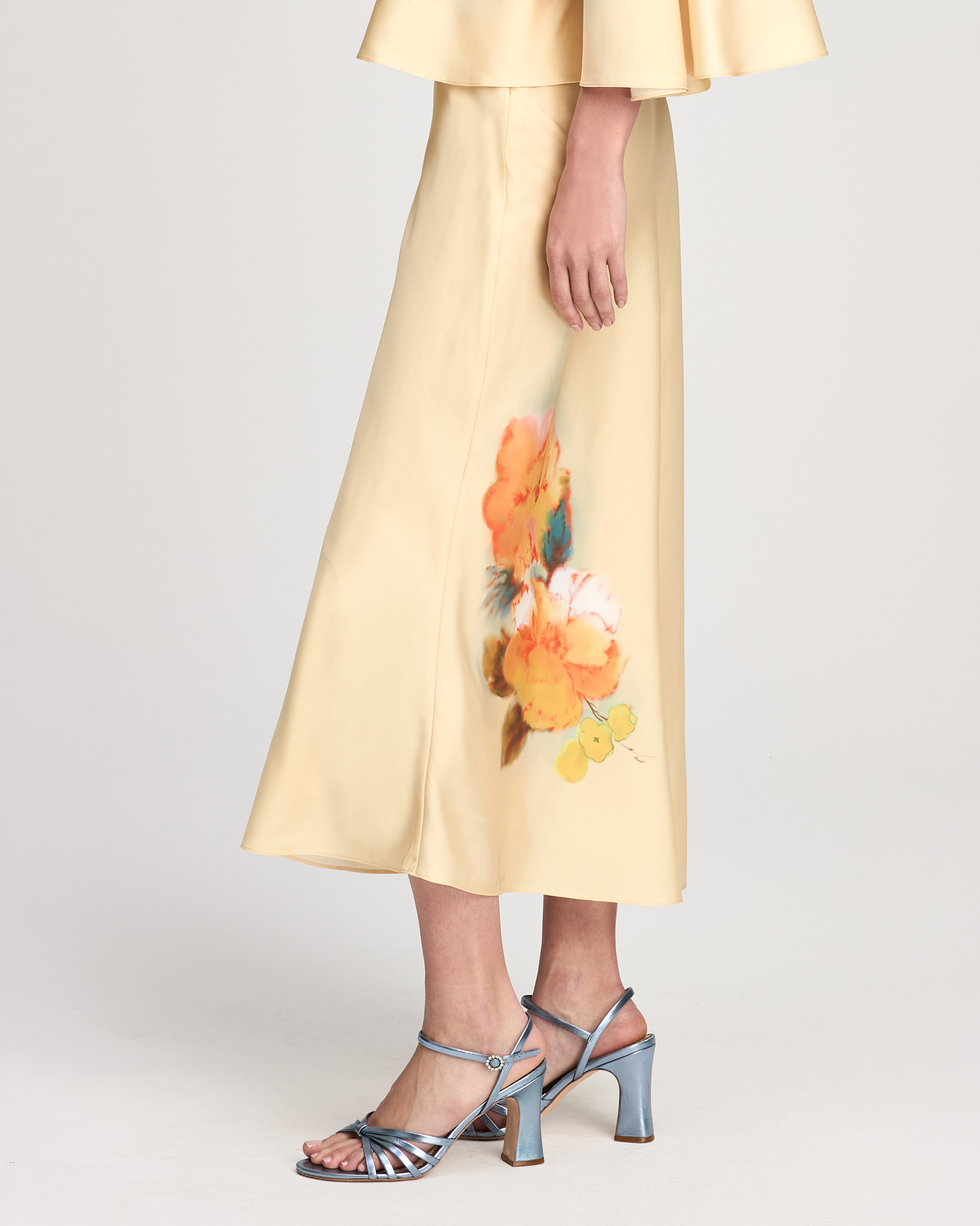 Watercolor Floral Carole Skirt
