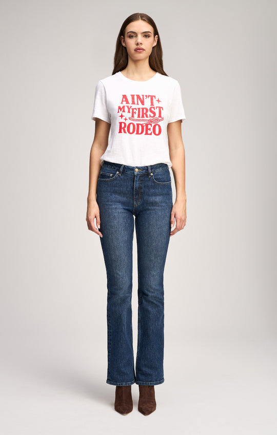 Aint My First Rodeo Shrunken Tee
