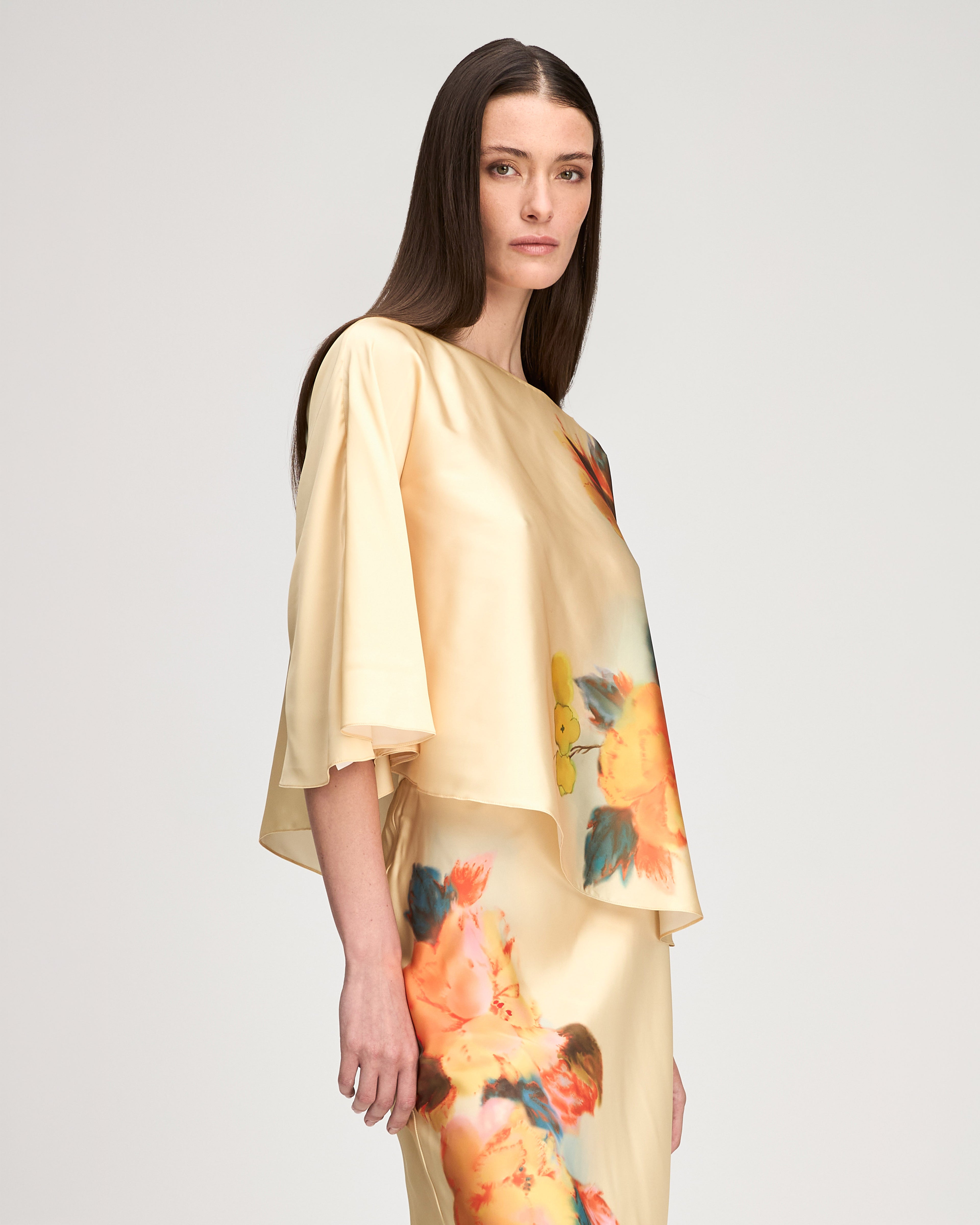 Watercolor Floral Carole Top