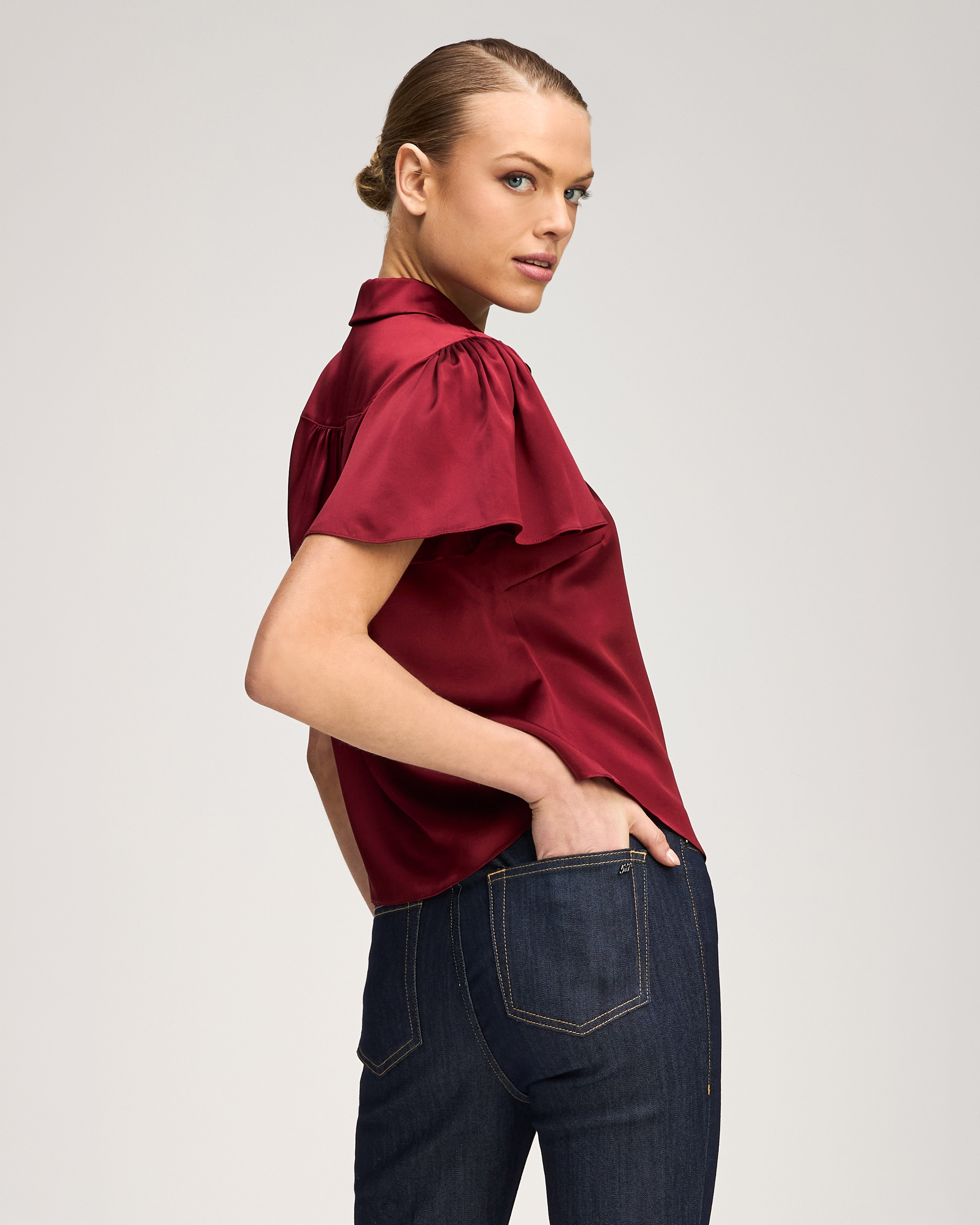 Flutter Sleeve Fiona Top