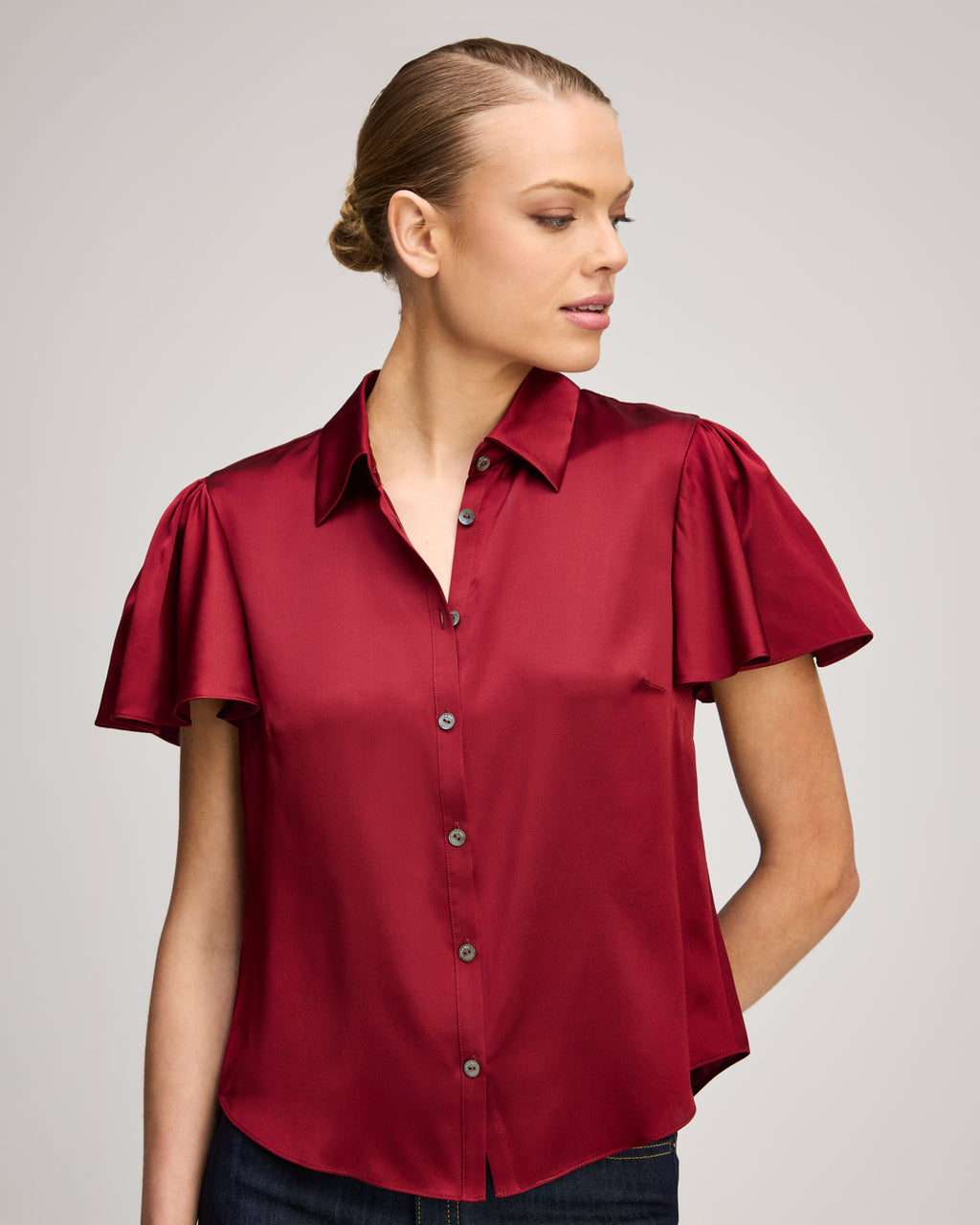 Flutter Sleeve Fiona Top
