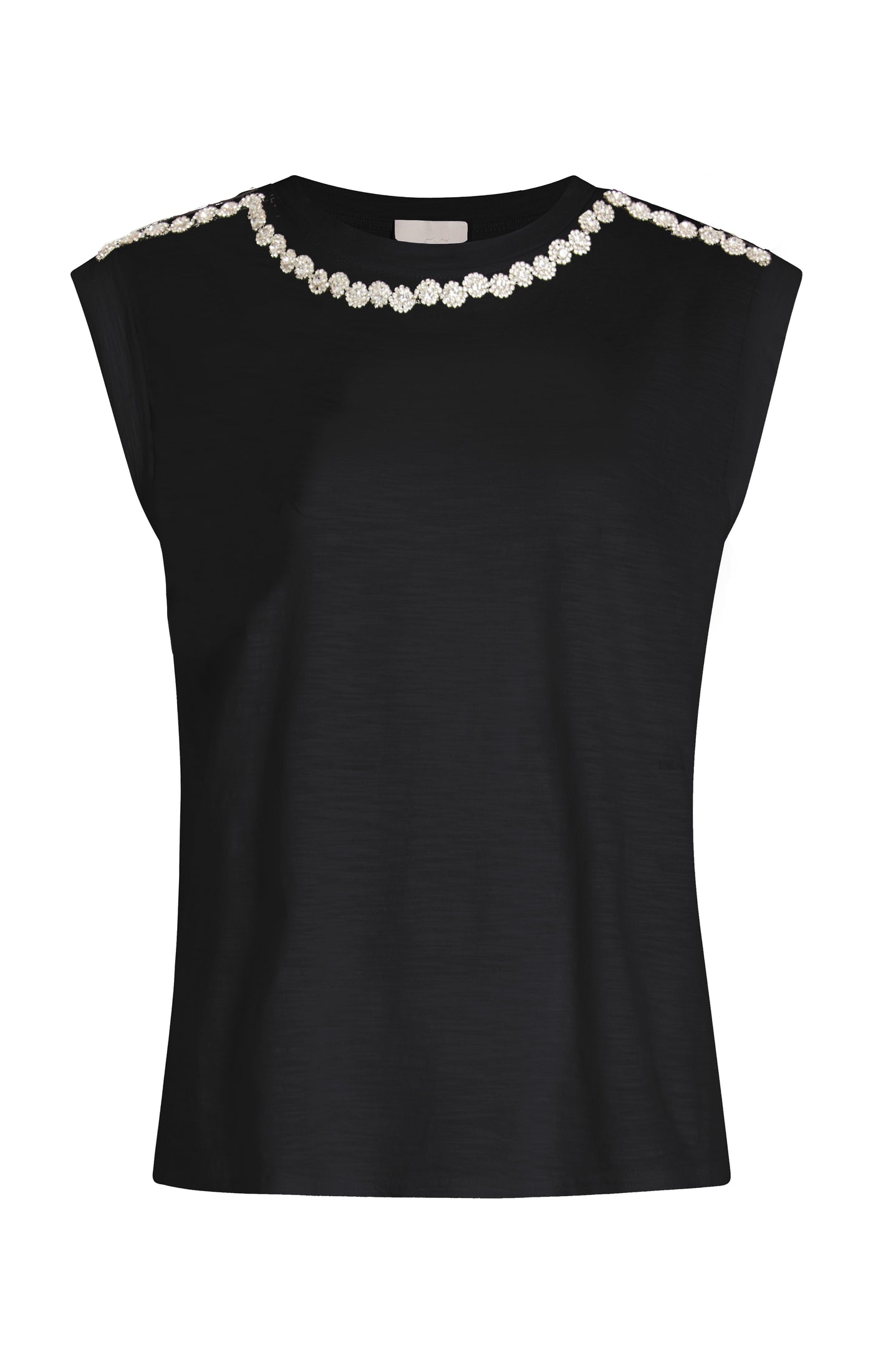 Rhinestone Border Bella Tee