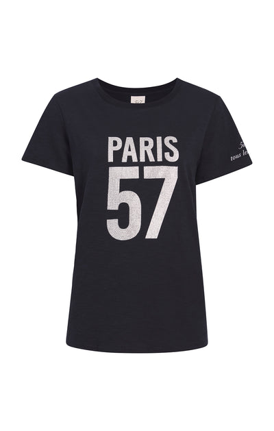 Rhinestone Paris 57 Tee