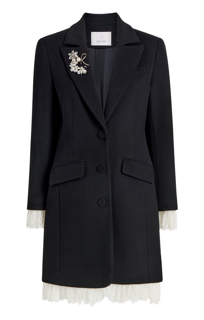 Saks Fifth Avenue　100%カシミヤ　オーバーコート Saks Fifth Avenue 100%カシミヤ オーバーコート