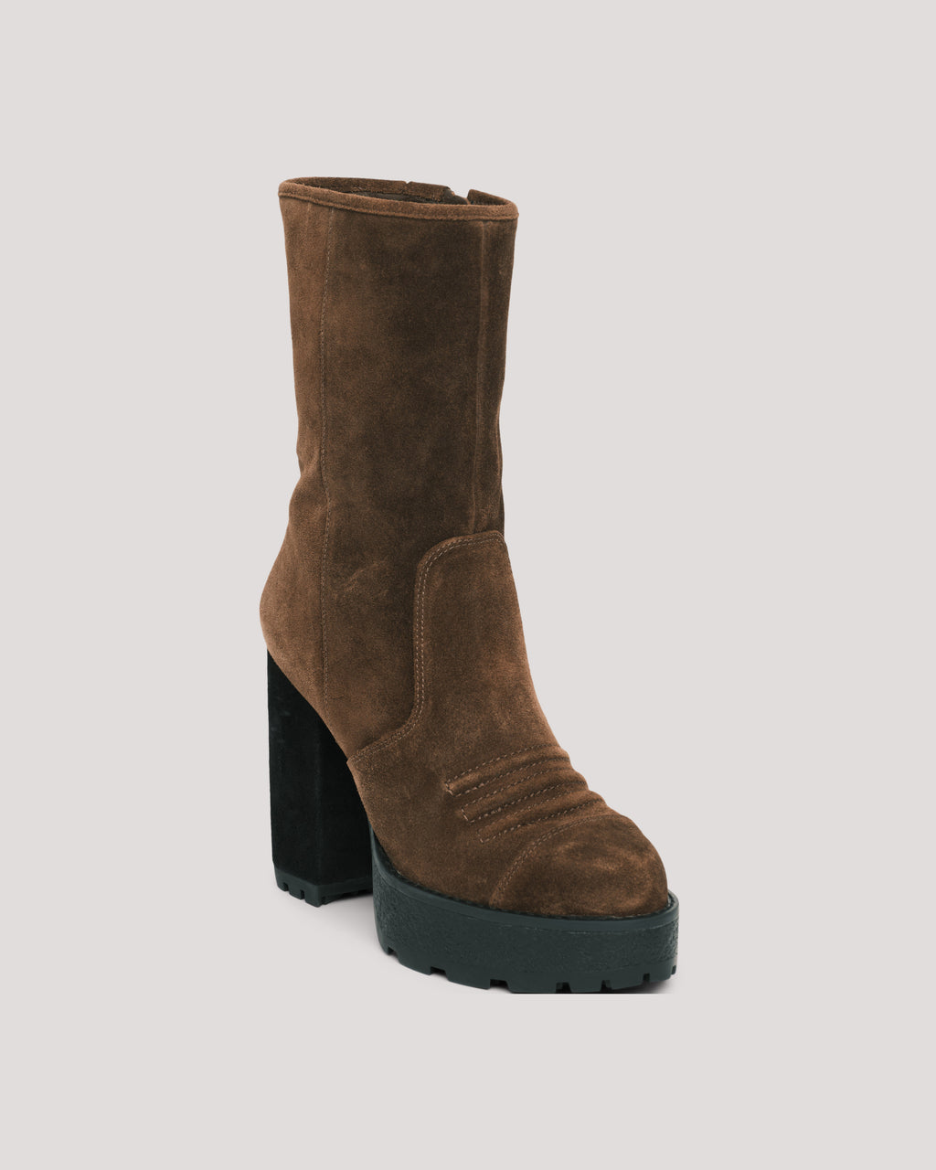 Marley Suede Lug Sole Platform Boot