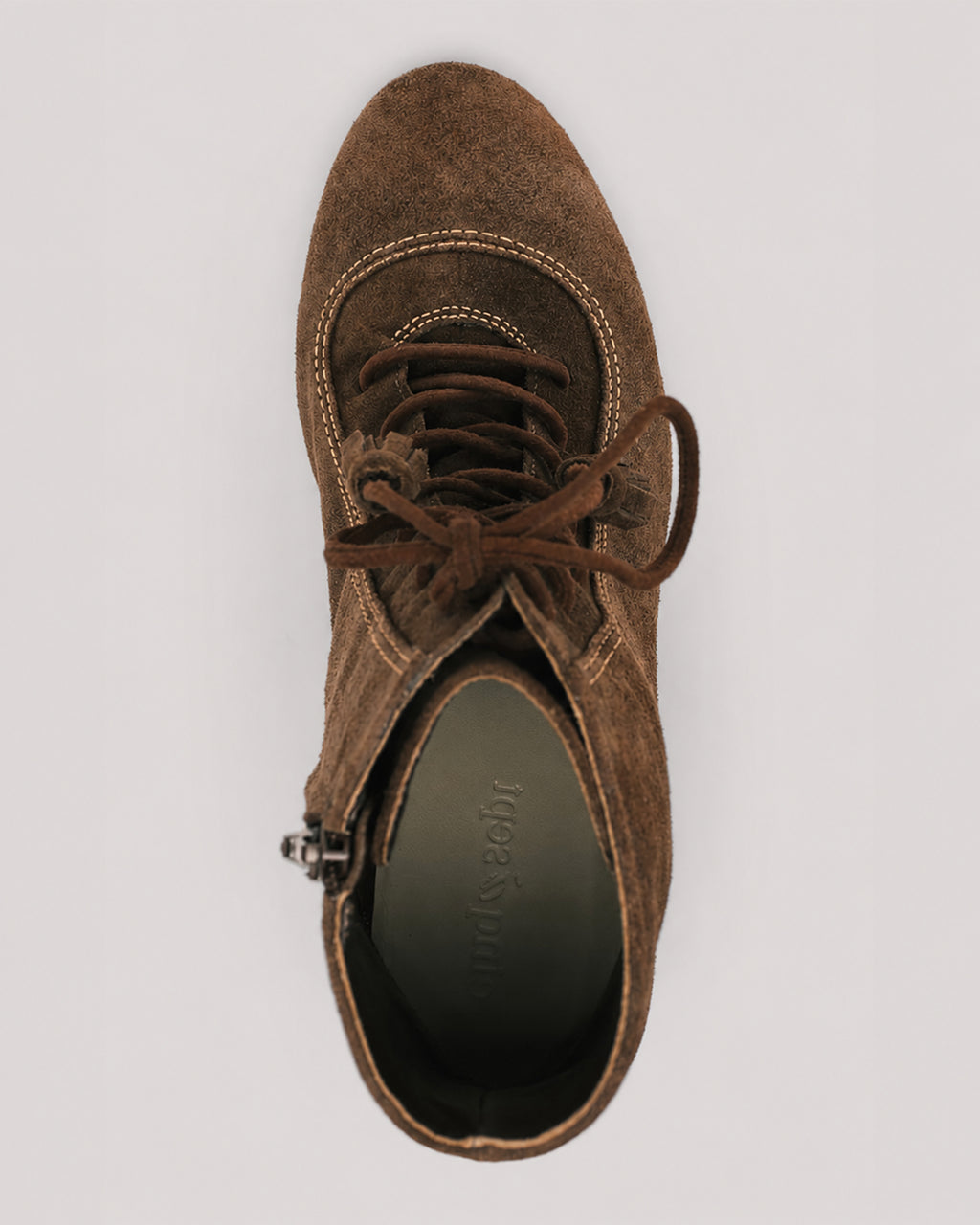 Alice Contrast Lace Up Boot