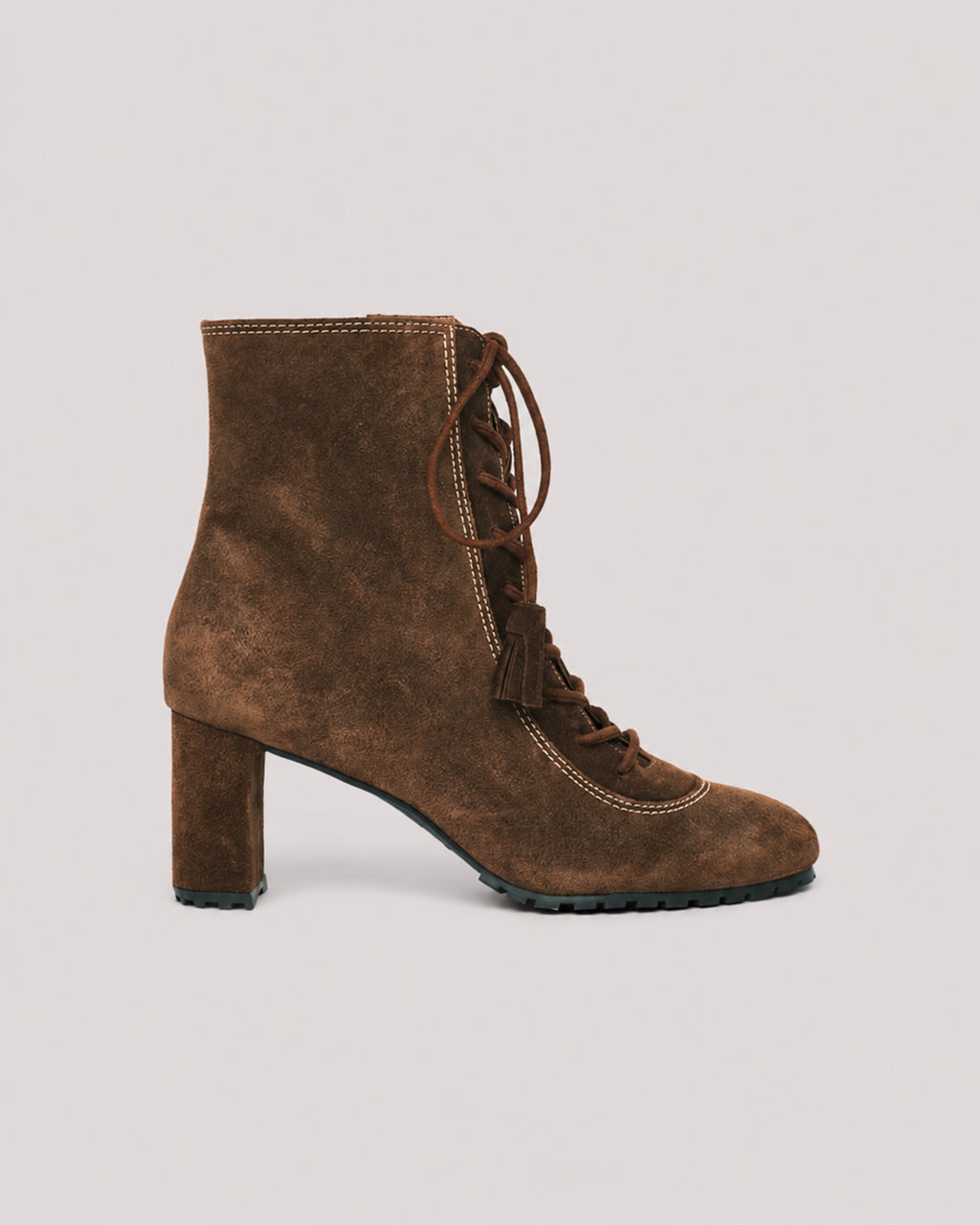 Alice Contrast Lace Up Boot