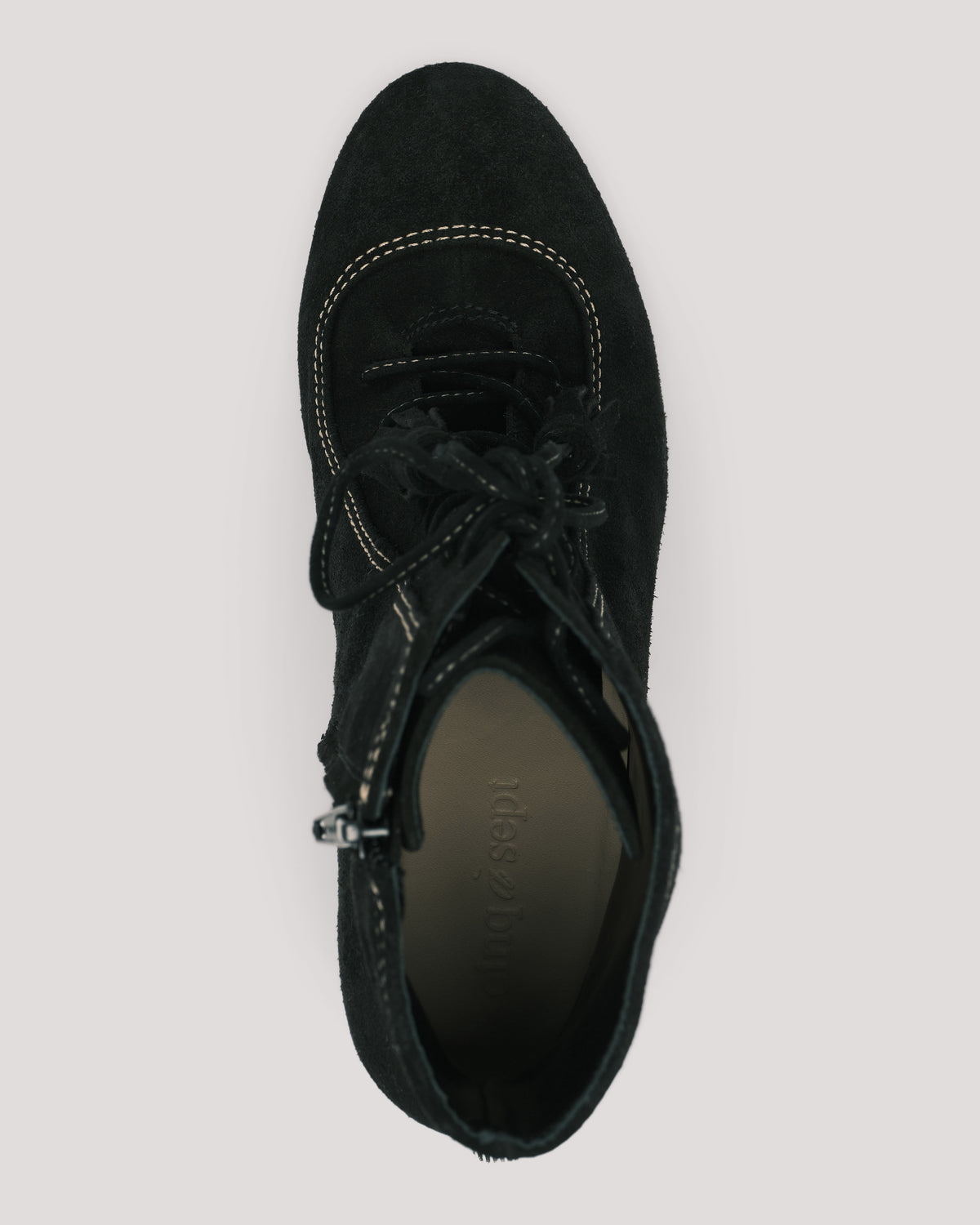 Alice Contrast Lace Up Boot