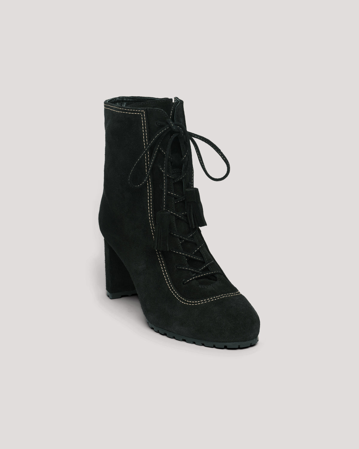 Alice Contrast Lace Up Boot