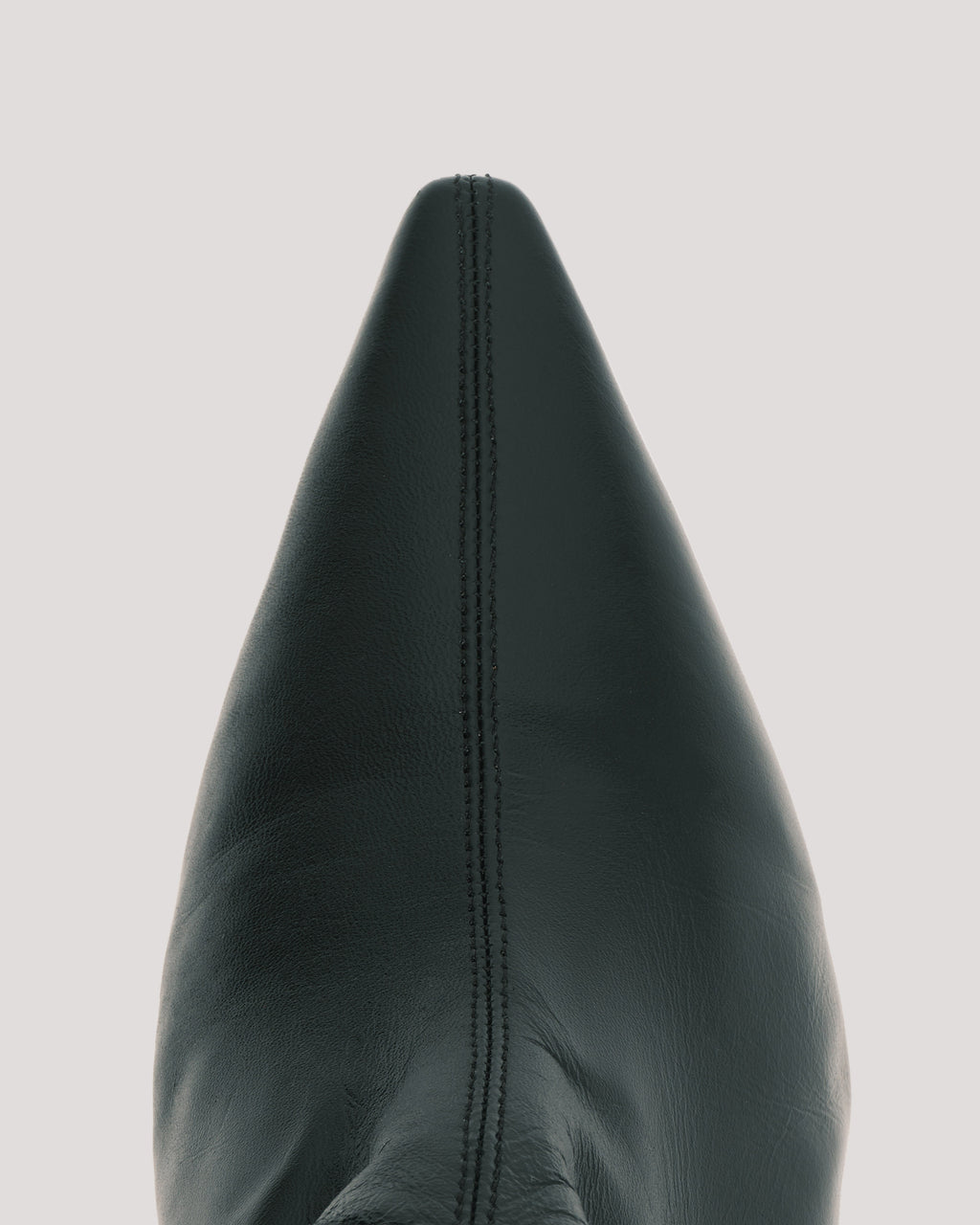 Alex Scrunched Shiny Leather Ankle Bootie