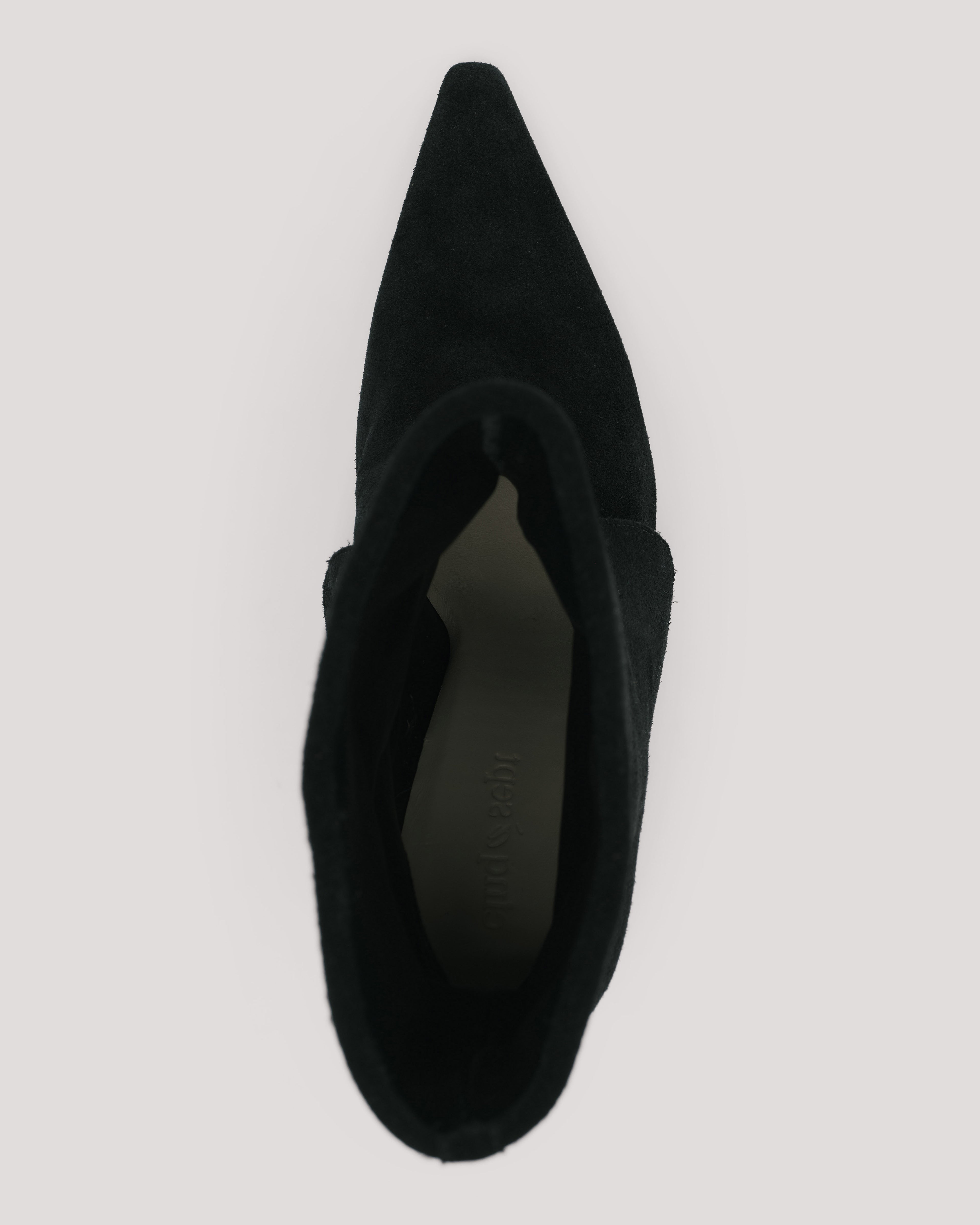 Anita Fold Over Suede Ankle Bootie