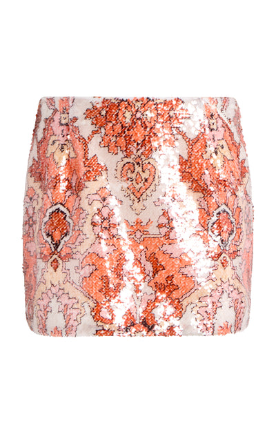 Sequin Damask Juno Skirt