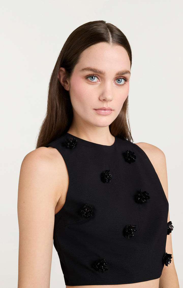トップス ESMOK balloon tops black Amazon.com: The Drop Women's @lucyswhims Square-Neck Balloon