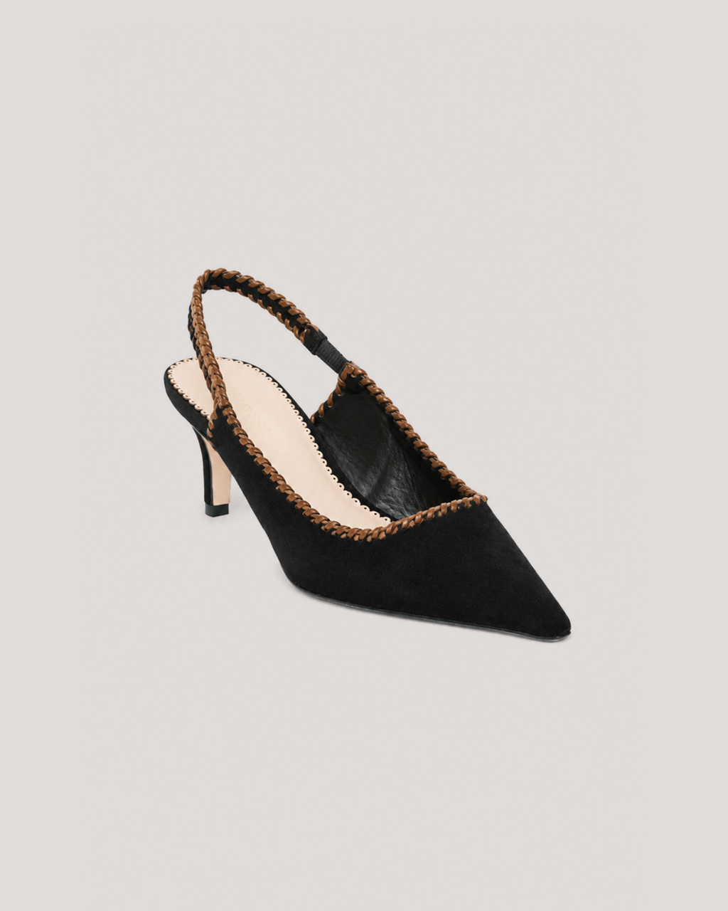 Sylvie Suede Slingback Pump