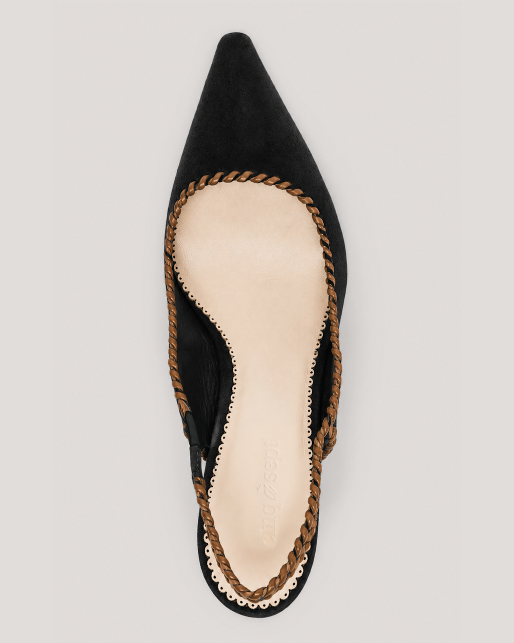 Sylvie Suede Slingback Pump