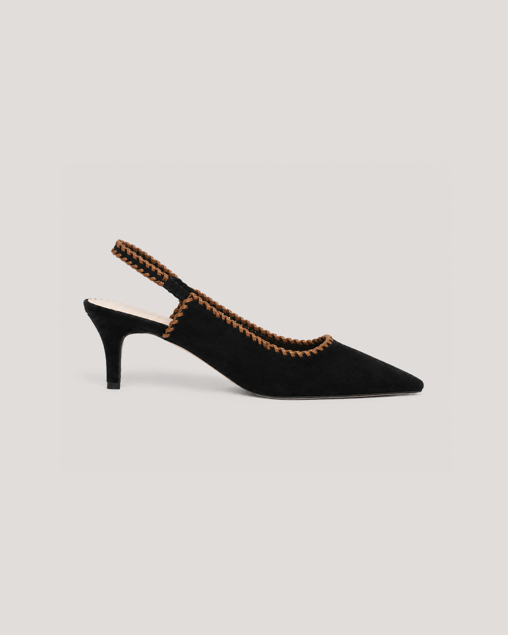 Sylvie Suede Slingback Pump