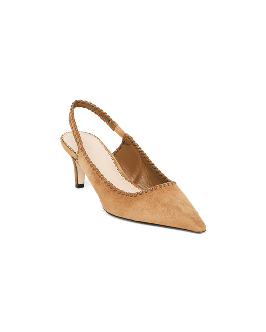 Sylvie Suede Slingback Pump