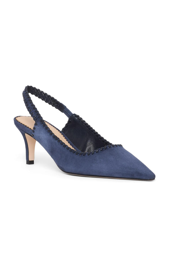 Sylvie Suede Slingback Pump