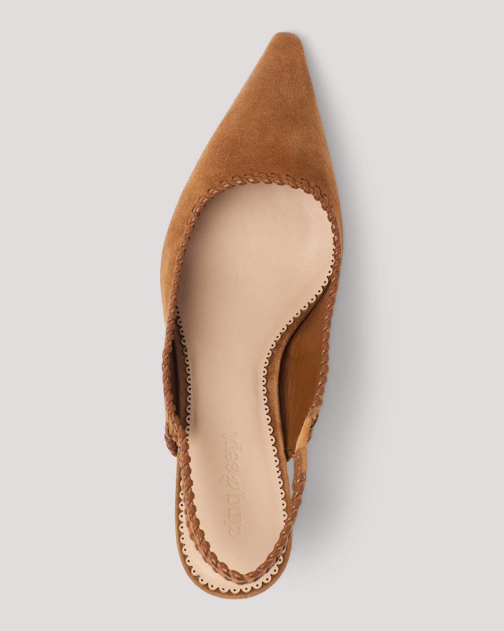 Sylvie Suede Slingback Pump