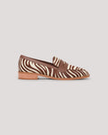 Gretta Zebra Haircalf Loafer