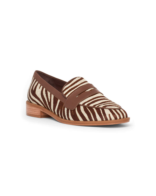 Gretta Zebra Haircalf Loafer