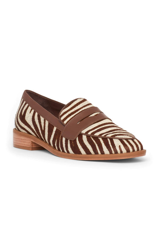 Gretta Zebra Haircalf Loafer