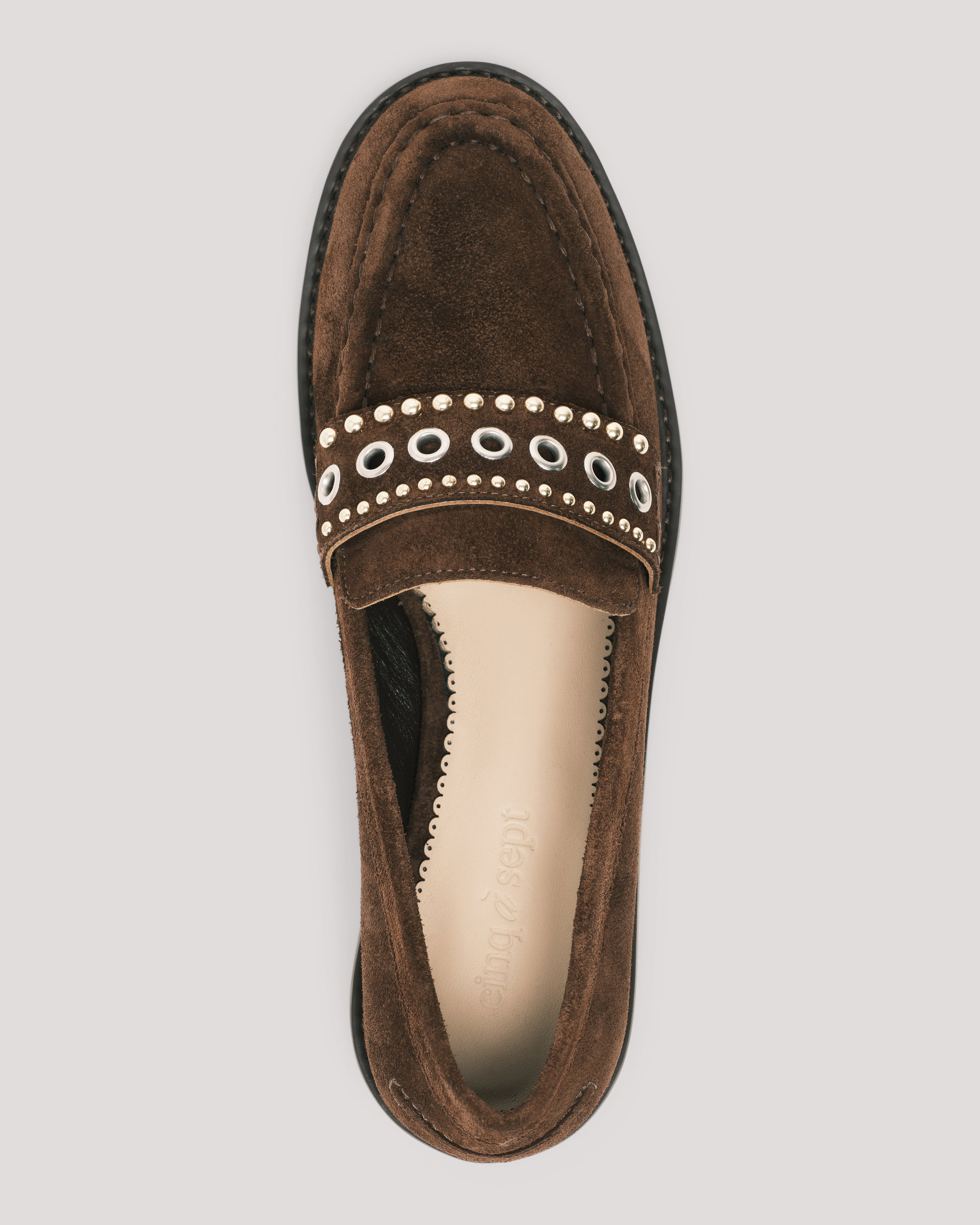 Gretta Mixed Hardware Loafer
