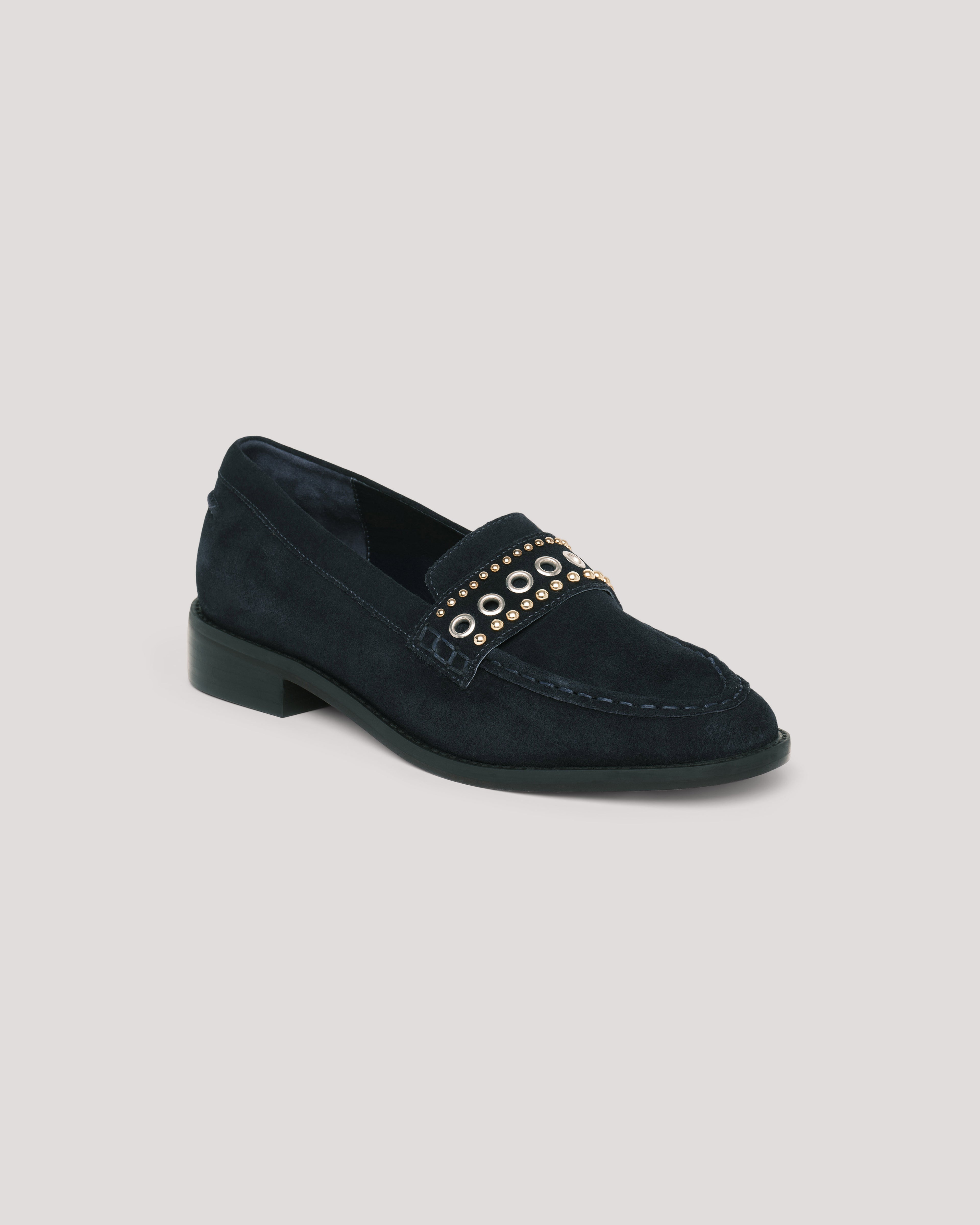 Gretta Mixed Hardware Loafer