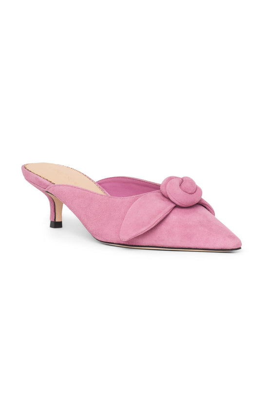 Layla Suede Kitten Heel Mule