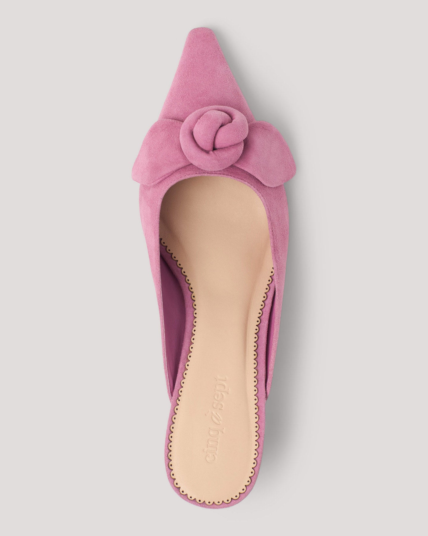 Layla Suede Kitten Heel Mule