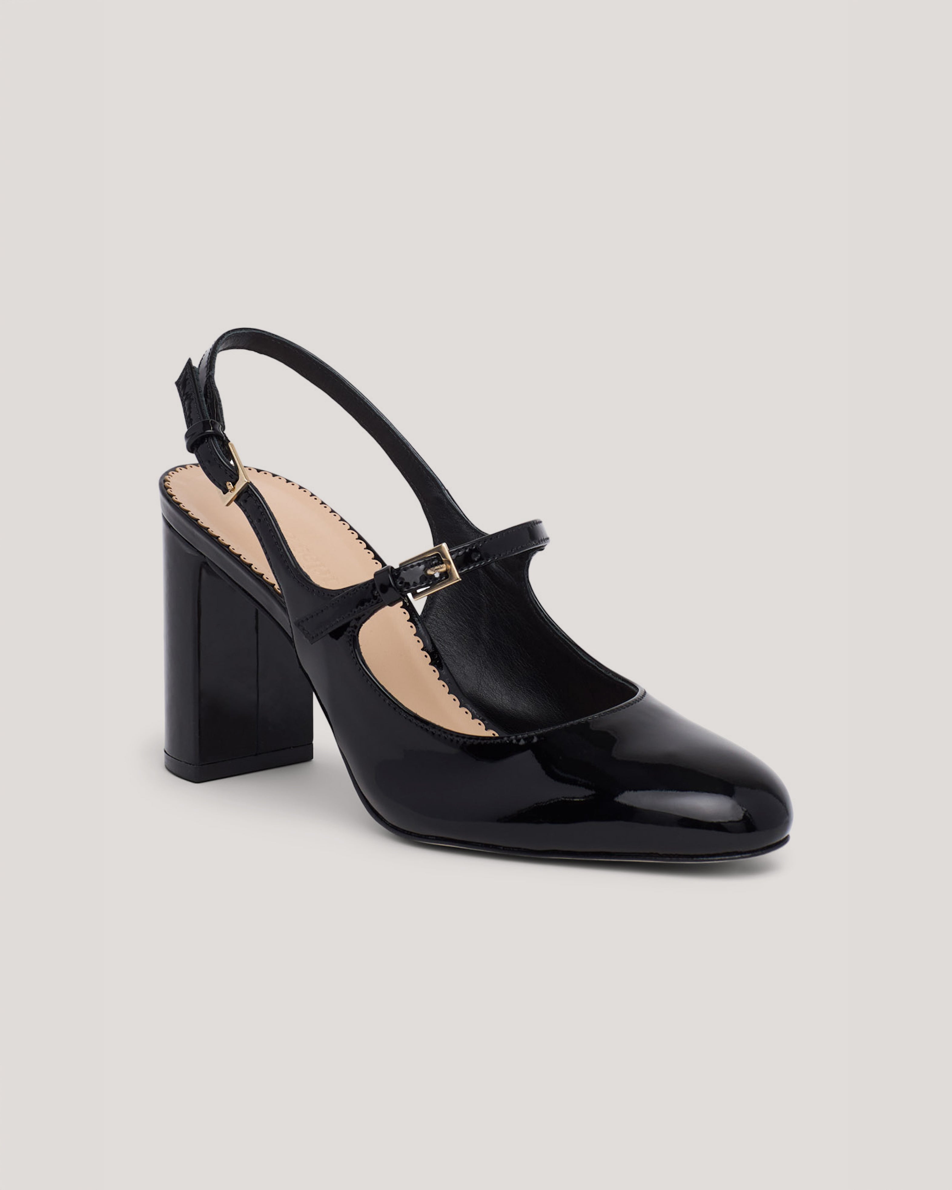 Lola Patent Slingback Heel