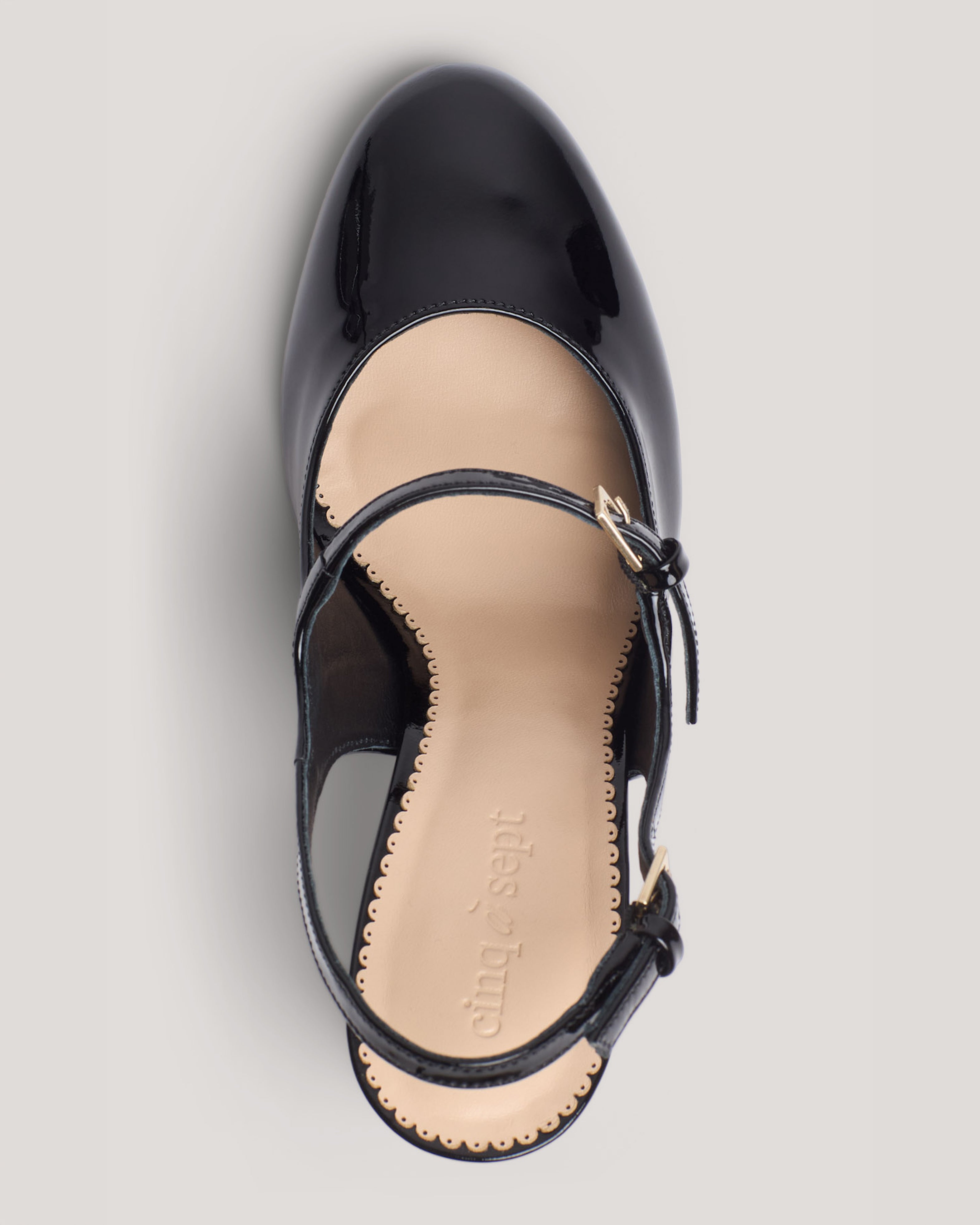 Lola Patent Slingback Heel