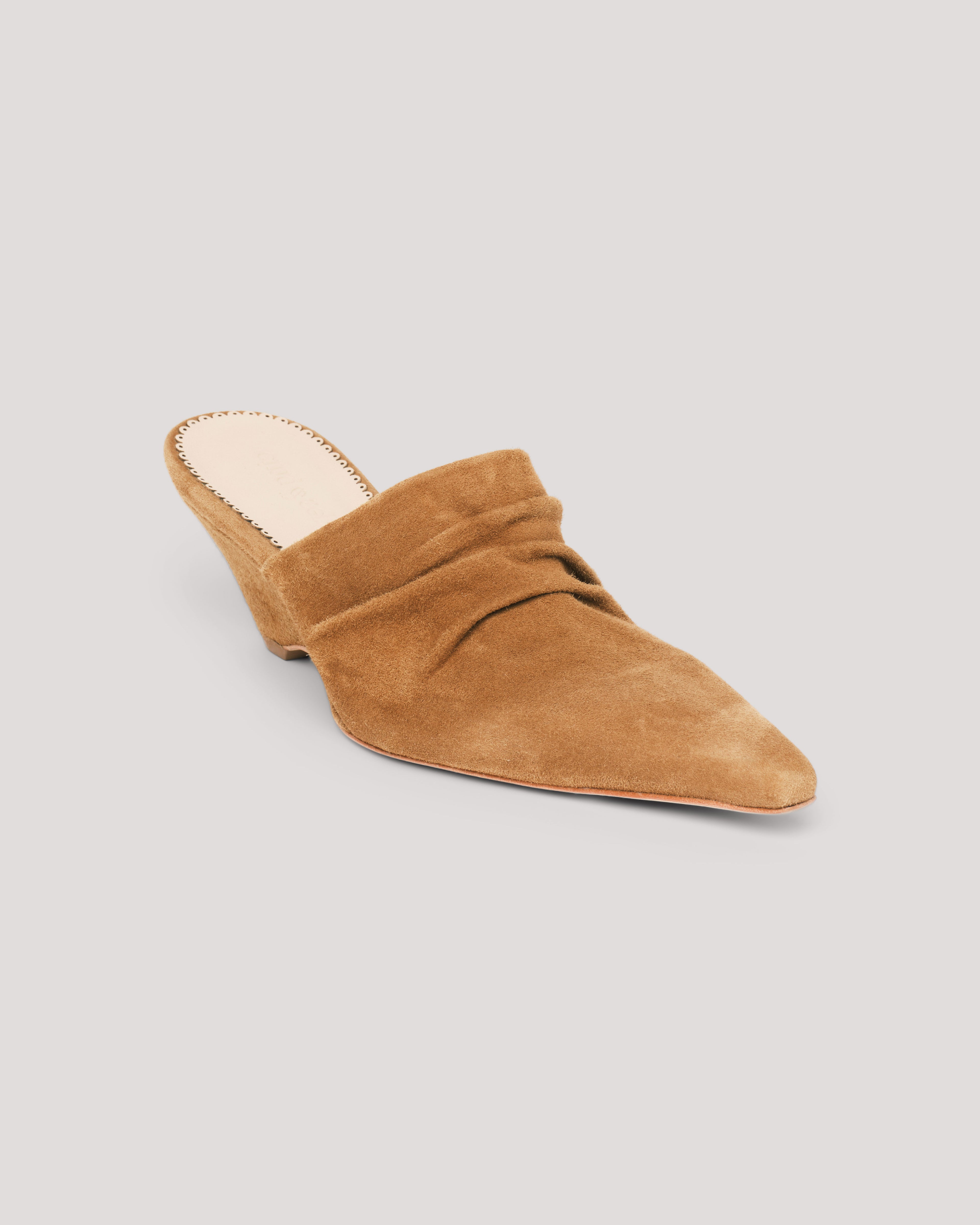 Sonia Curved Wedge Mule