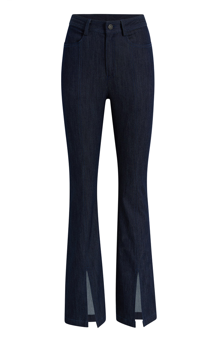 パンツ FORTELA FW22 Janet' pants (JANET BLU) Fortela Dark Blue Janet Pants for Women Online USA at