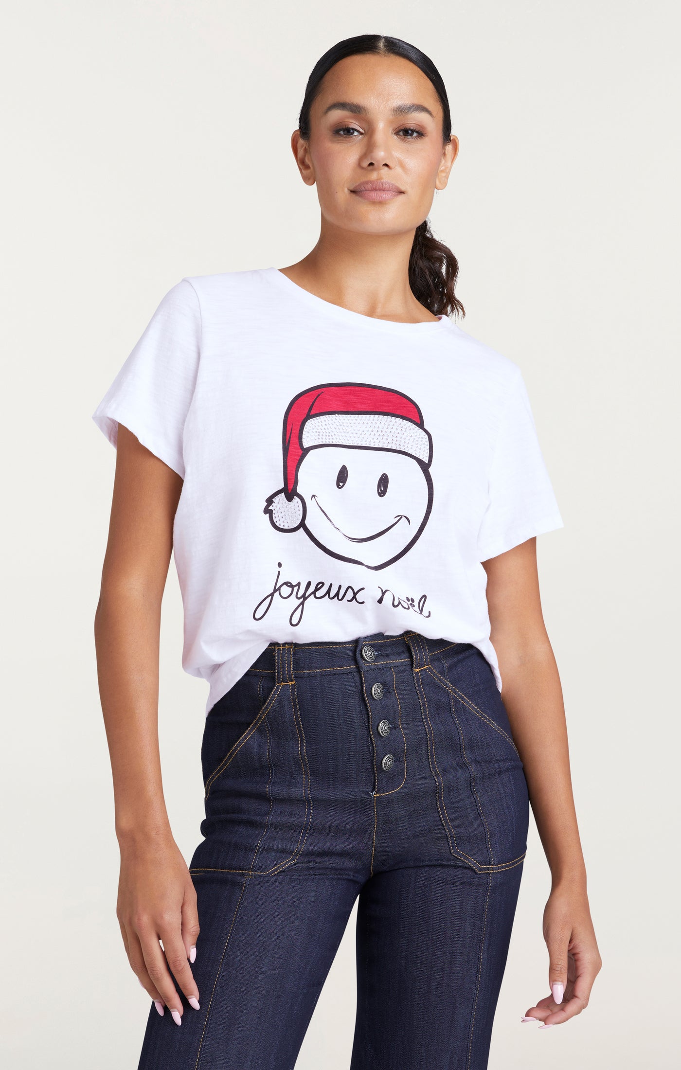 Smiley Joyeux Noel Tee