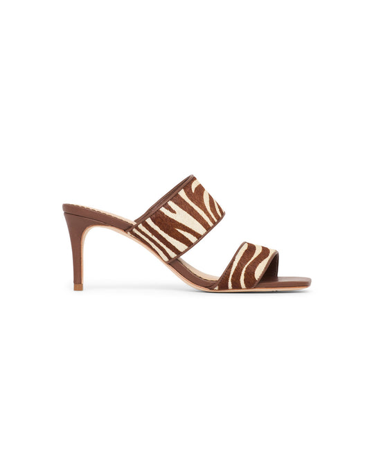 Sutton Zebra Haircalf Sandal