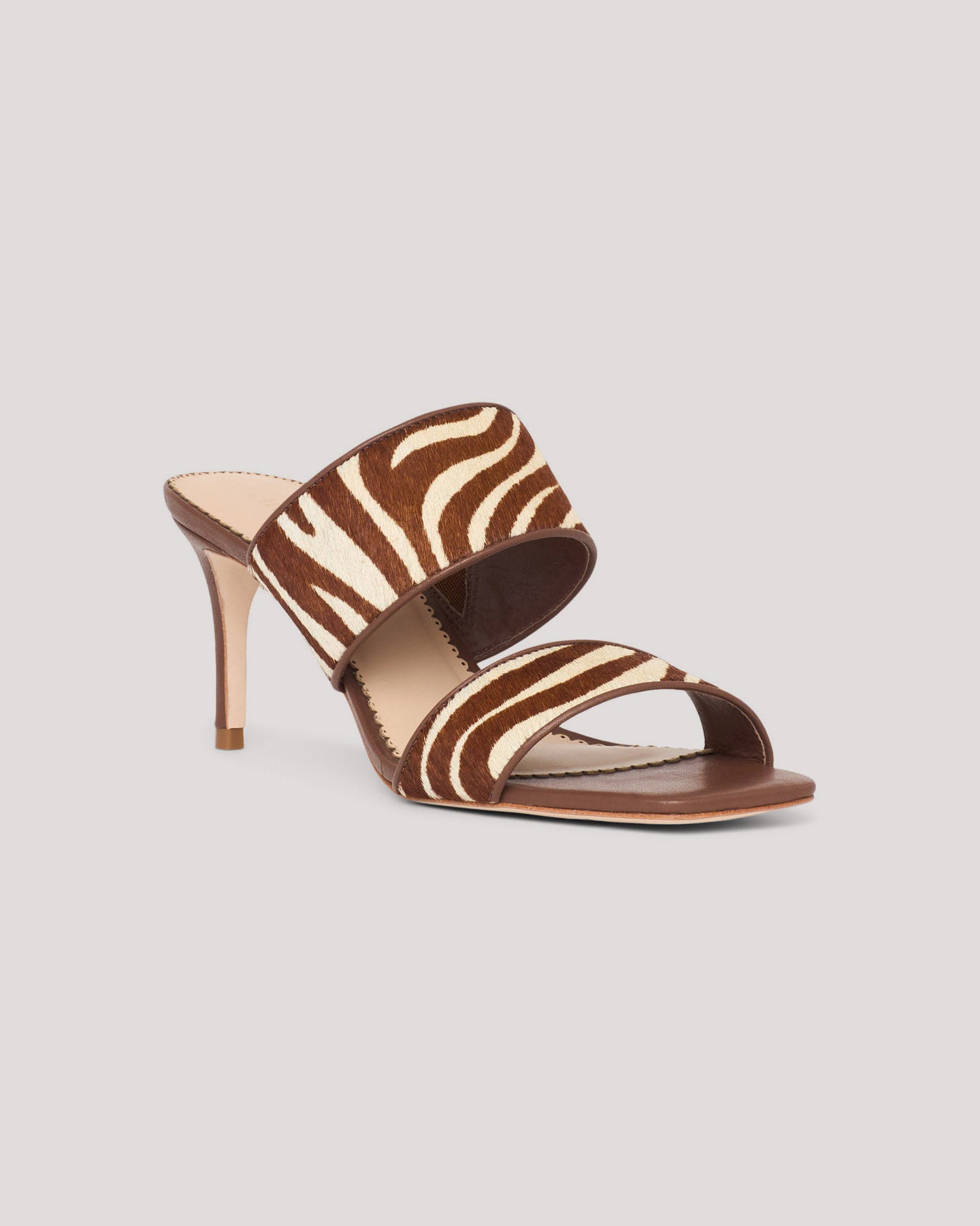 Sutton Zebra Haircalf Sandal