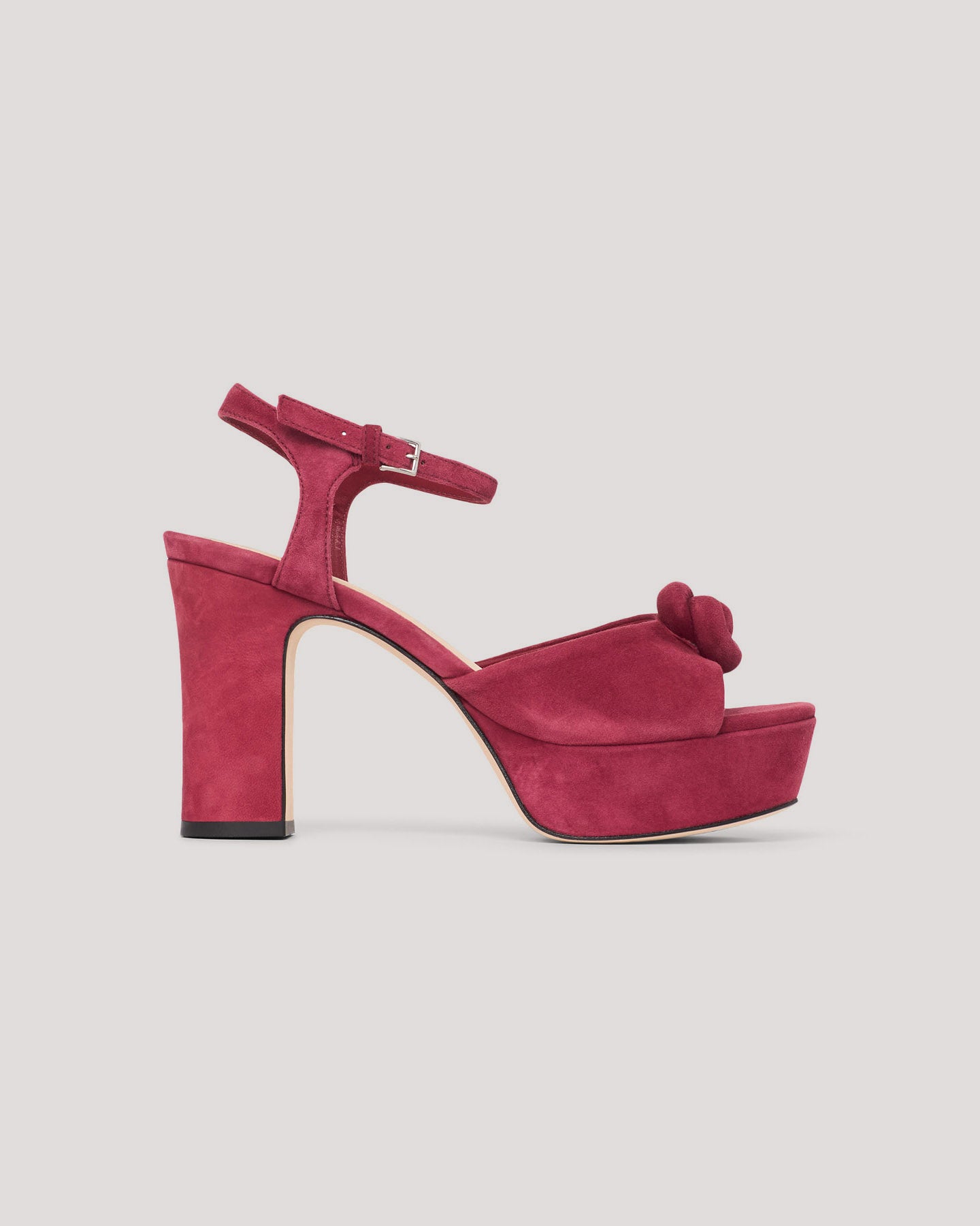 Arianna Suede Platform Sandal