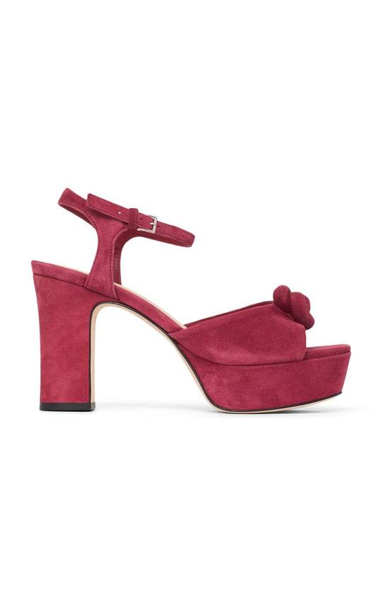 Arianna Suede Platform Sandal