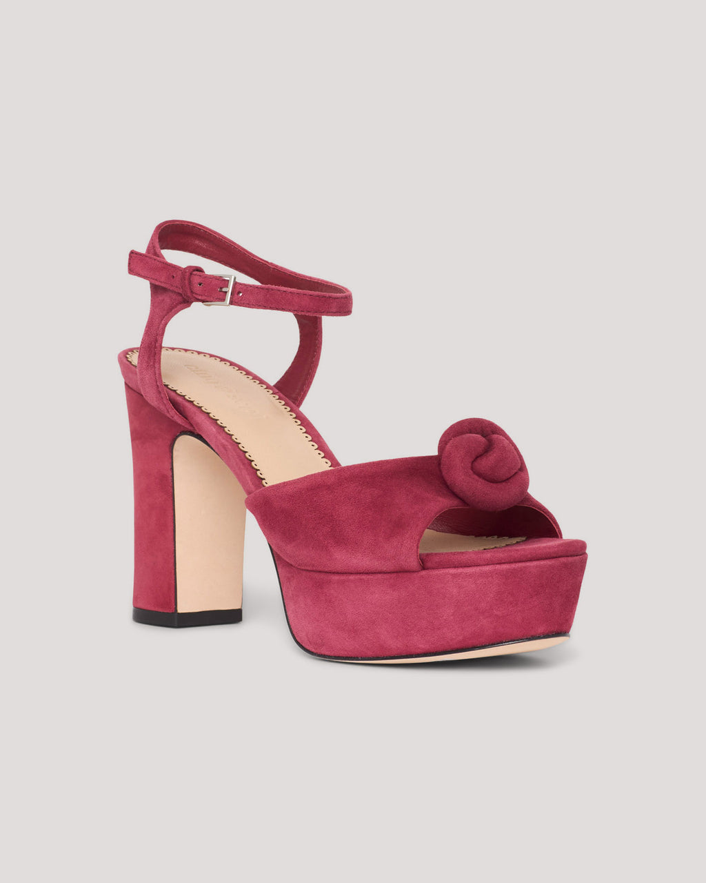 Arianna Suede Platform Sandal