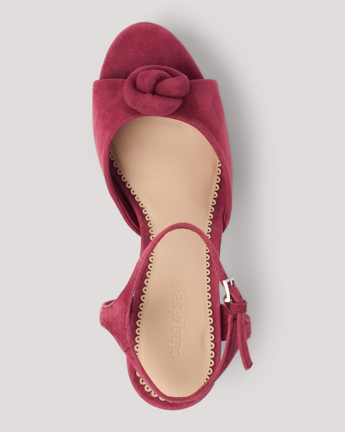 Arianna Suede Platform Sandal