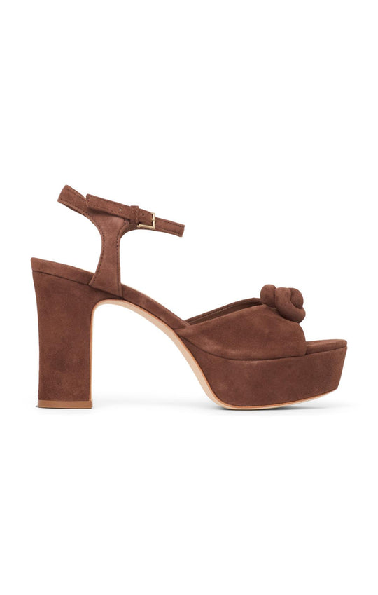 Arianna Suede Platform Sandal